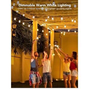 Govee Smart Outdoor String Lights H7015, 48ft Dimmable LED Bulbs Retails $60